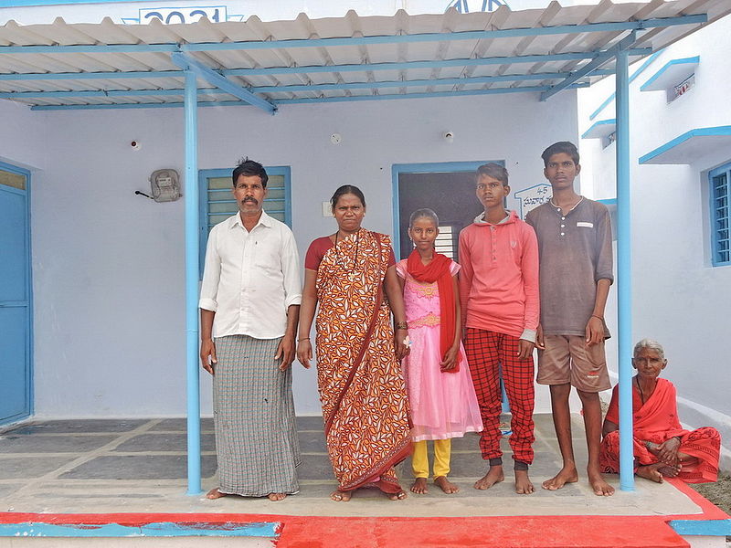 VYPSA colabora en la construcción de cuarenta y seis viviendas en la India
